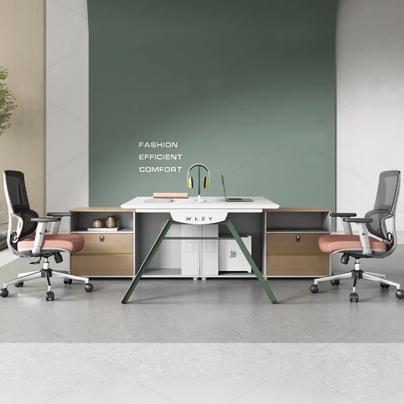 4 Person Office Desk and Chair - Office Furniture Plan review and price