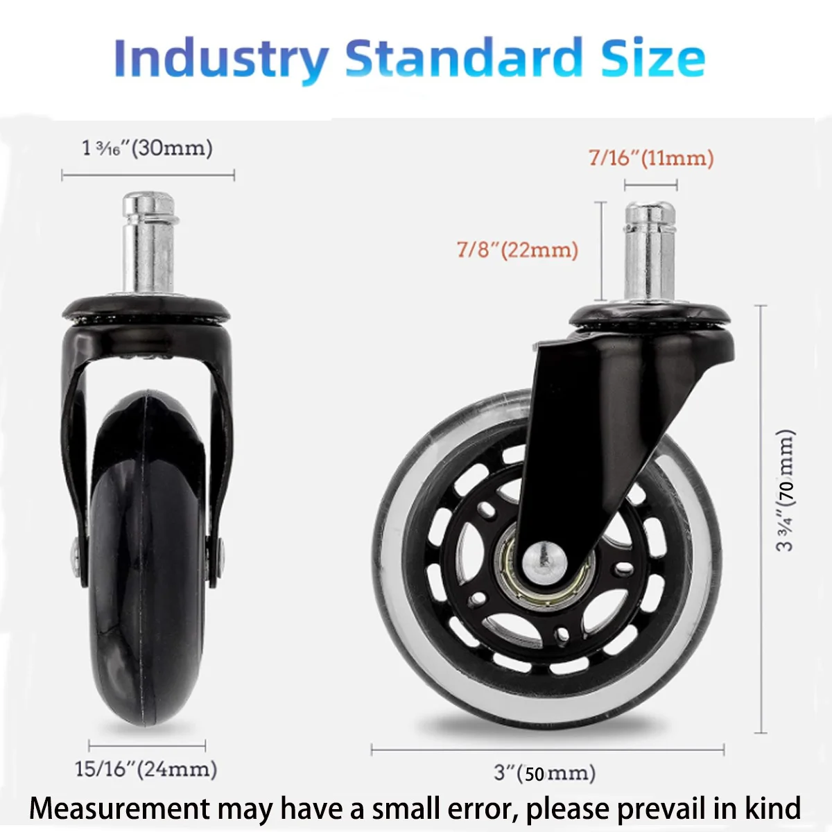 5PCS Office Chair Caster Wheel - Office Furniture Hardware review and price