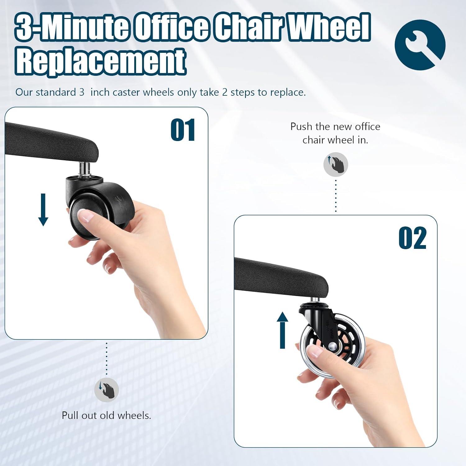 3 Inch Office Chair Wheels Set - Office Furniture Plan review and price