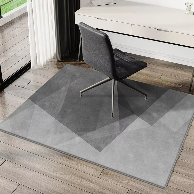 VIKAMA Modern Geometric Chair  - Chair Mat Hard Floor review and price