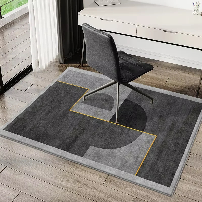 VIKAMA Modern Geometric Chair  - Chair Mat Hard Floor review and price
