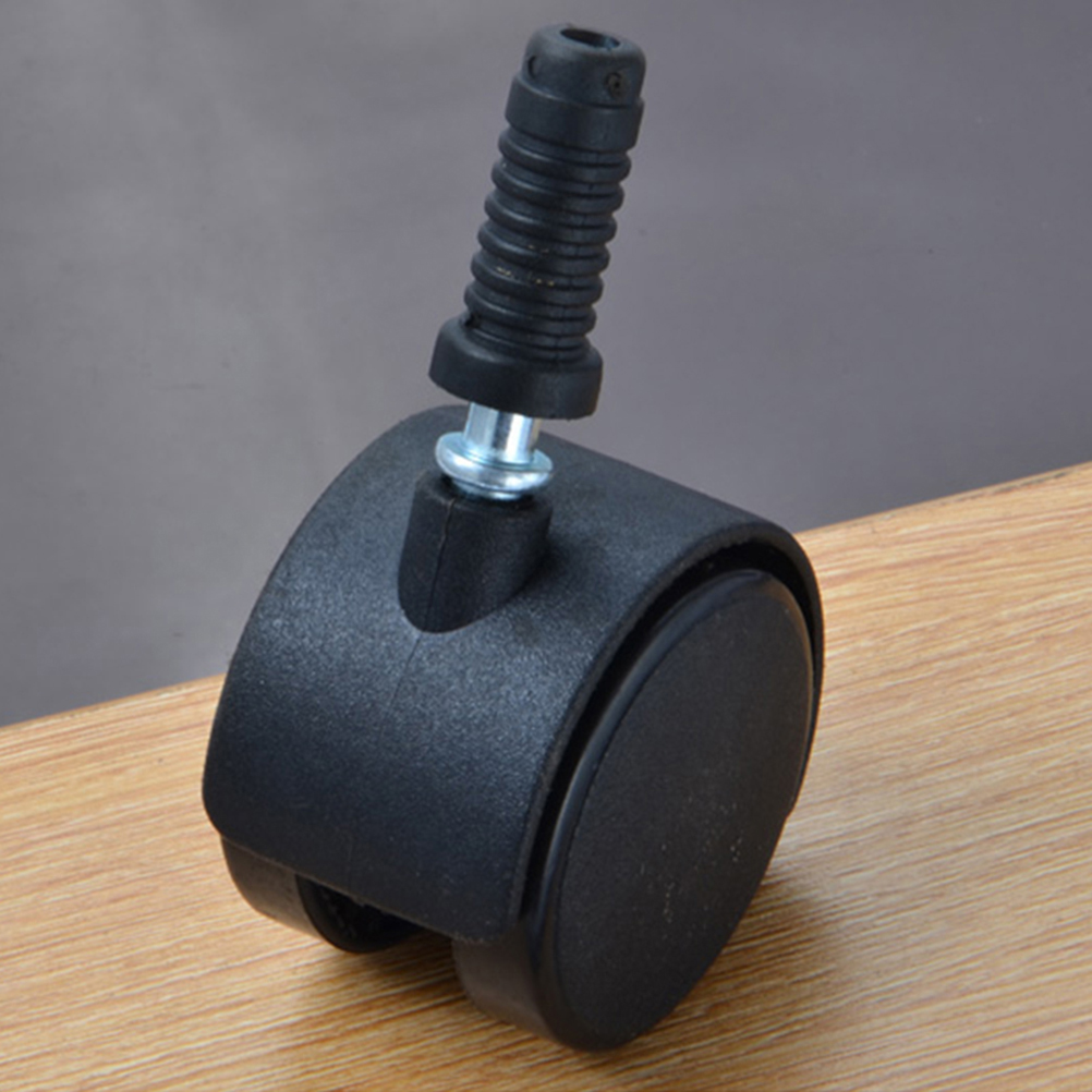 4Pcs Swivel Caster Wheels Blac - Office Furniture Hardware review and price