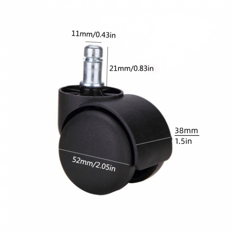 1/2Pcs Chair Wheel Furniture C - Office Furniture Hardware review and price