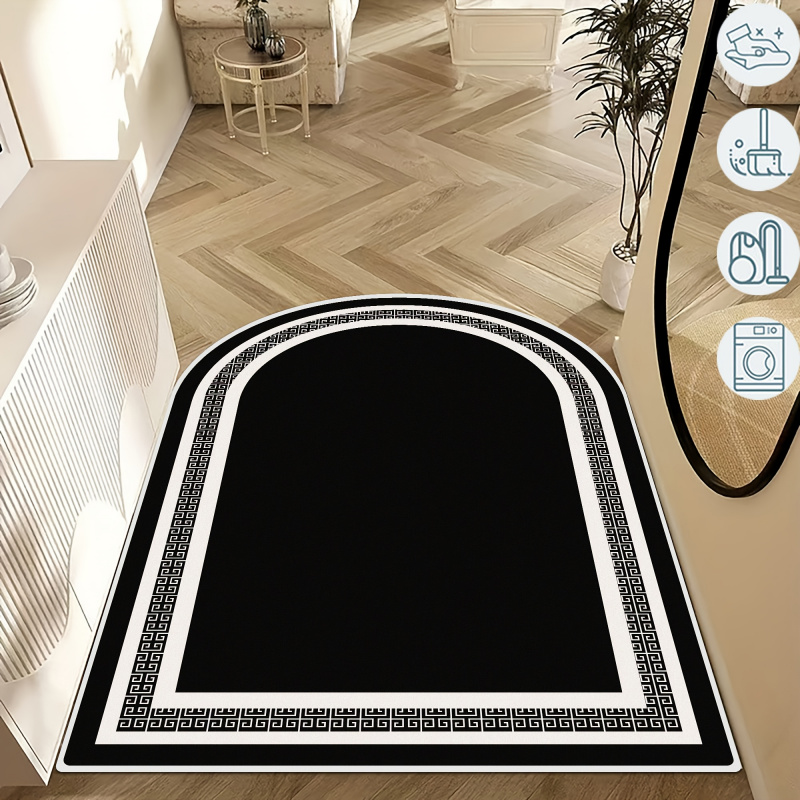 VIKAMA Minimalist Arch Carpet  - Chair Mat Hard Floor review and price