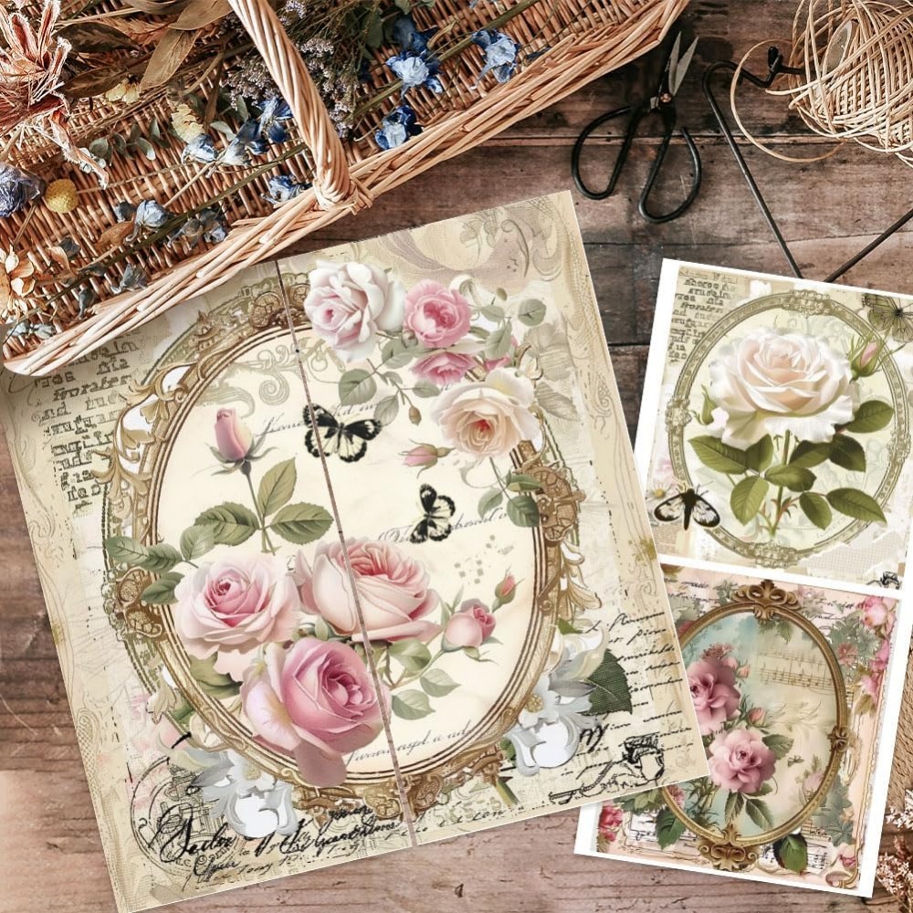 3pcs/Set Rose Rub on Transfers - Office Furniture Plan review and price