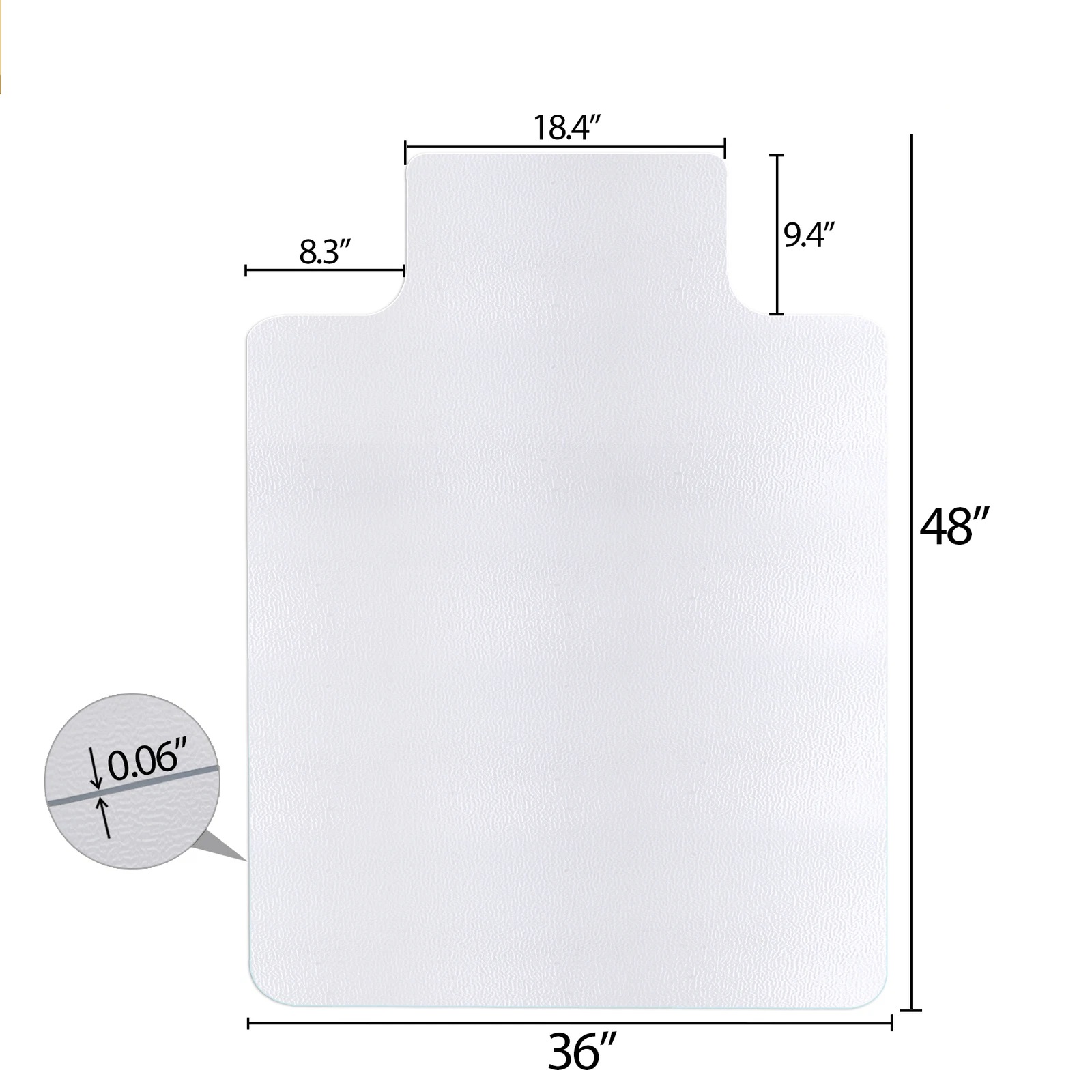 Chair Mat for Hard Floors 48'' - Chair Mat Hard Floor review and price