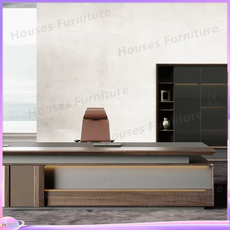 Luxury Executive Desk Solid Wo - Office Furniture Table review and price