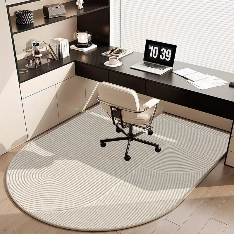 VIKAMA Japanese-style Cream Ar - Chair Mat Hard Floor review and price