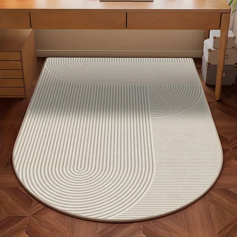 VIKAMA Japanese-style Cream Ar - Chair Mat Hard Floor review and price