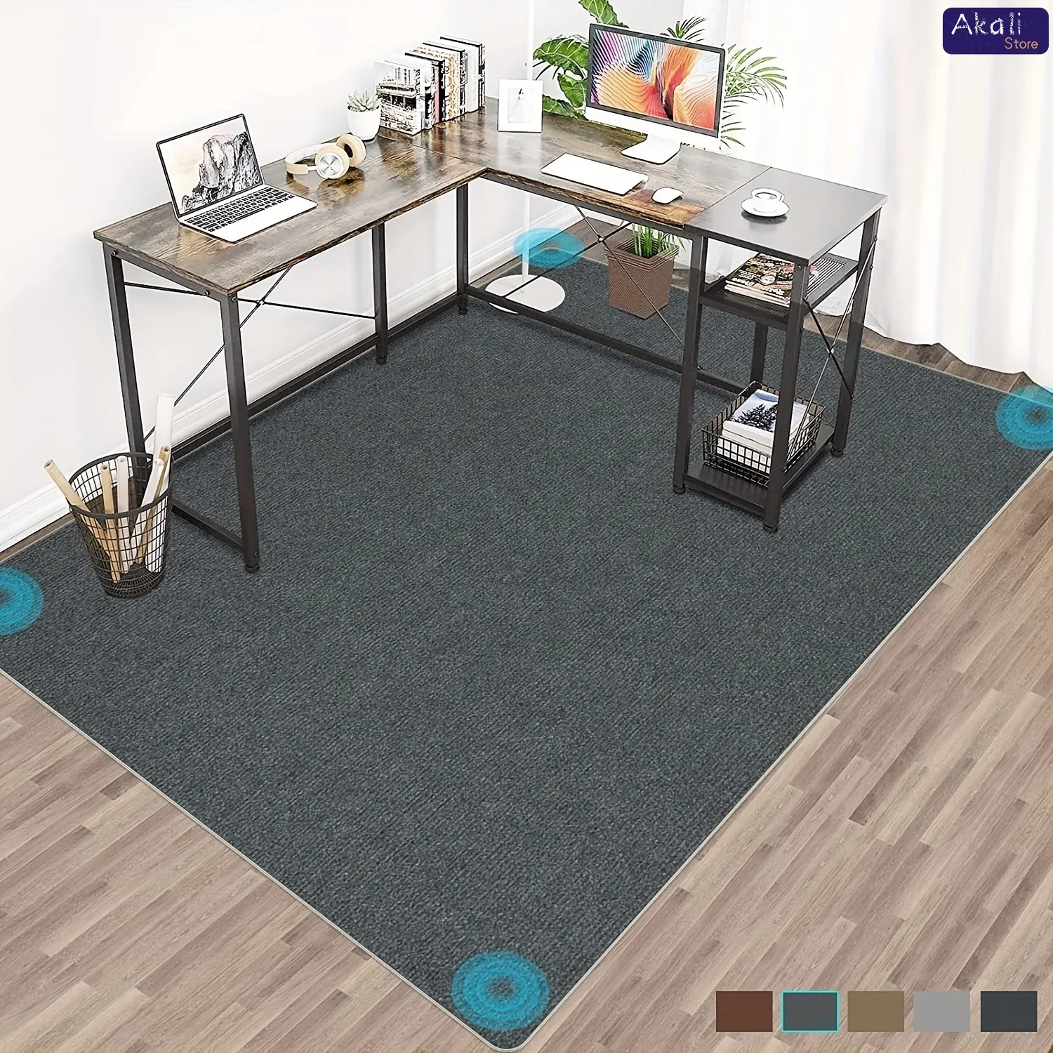 Large Size Office Chair Mat An - Chair Mat Hard Floor review and price