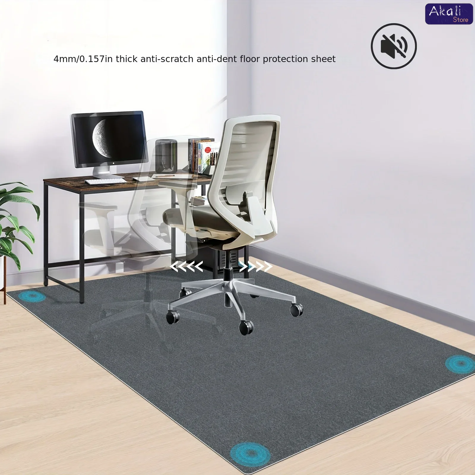 Large Size Office Chair Mat An - Chair Mat Hard Floor review and price