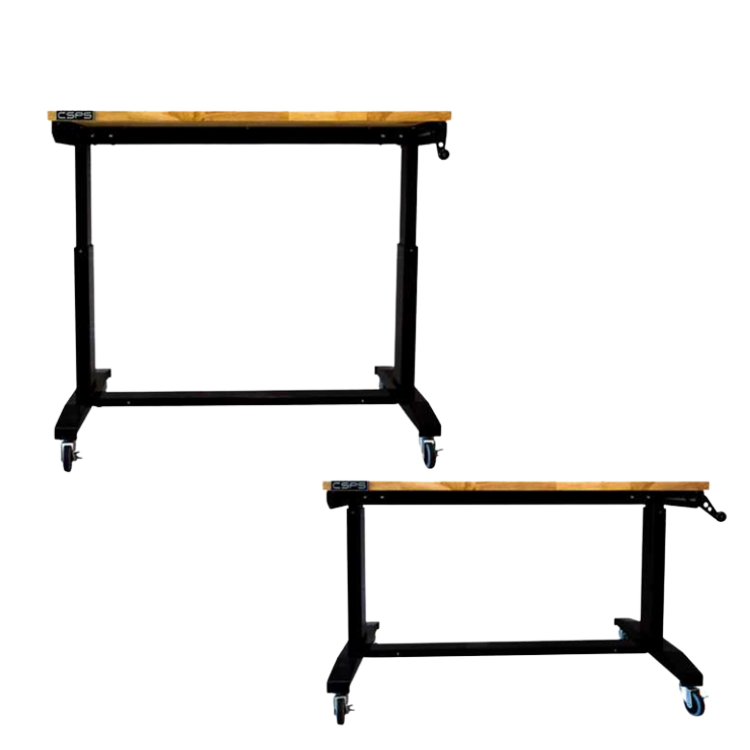 Adjustable Height Table 132Cm  - Office Furniture Vietnam review and price