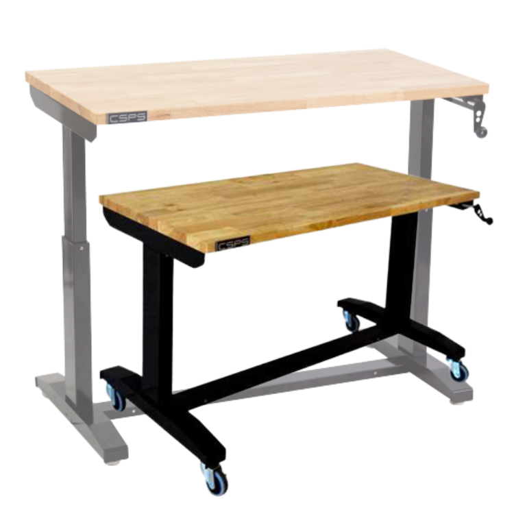 Adjustable Height Table 132Cm  - Office Furniture Vietnam review and price