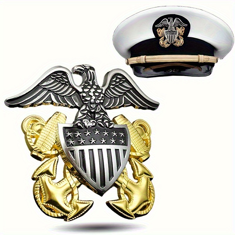 US Naval Officer Hat Badge Eag - Office Furniture Plan review and price