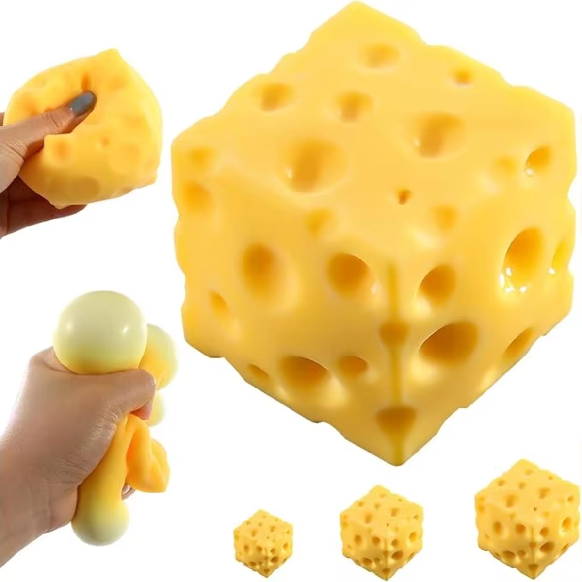 Cheese Stress Ball Squishy Toy - Office Furniture Table review and price
